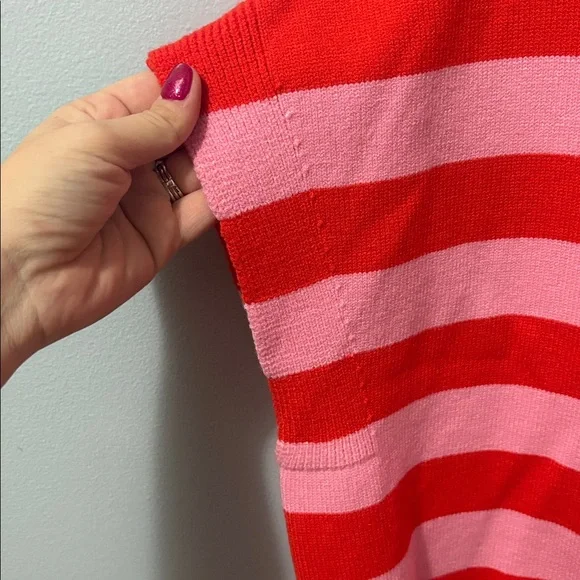 Pinch | Bold Red and Pink Sweater - Picture 4 of 6